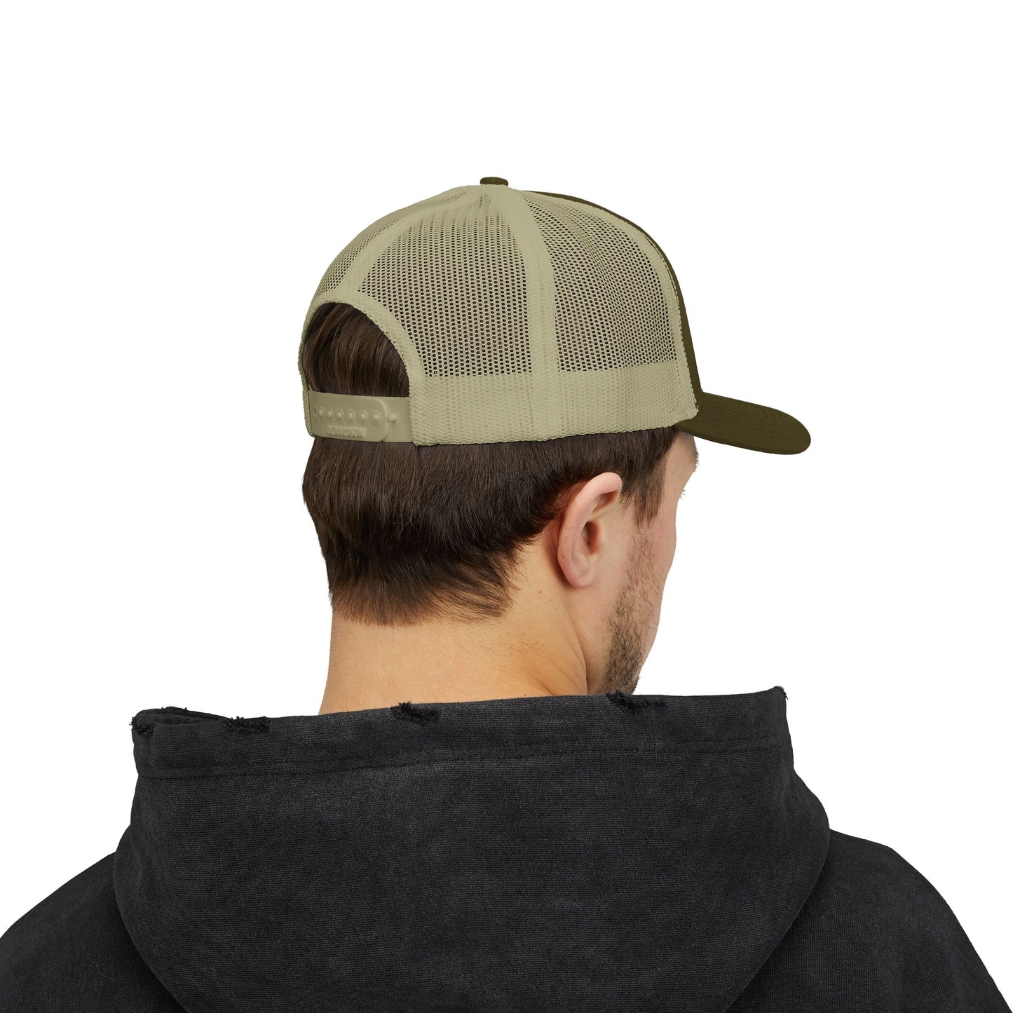 RV Monkey Snapback Trucker Cap, Outdoor Hat, Adventure Headwear, Gift for Travelers, Camping Accessories