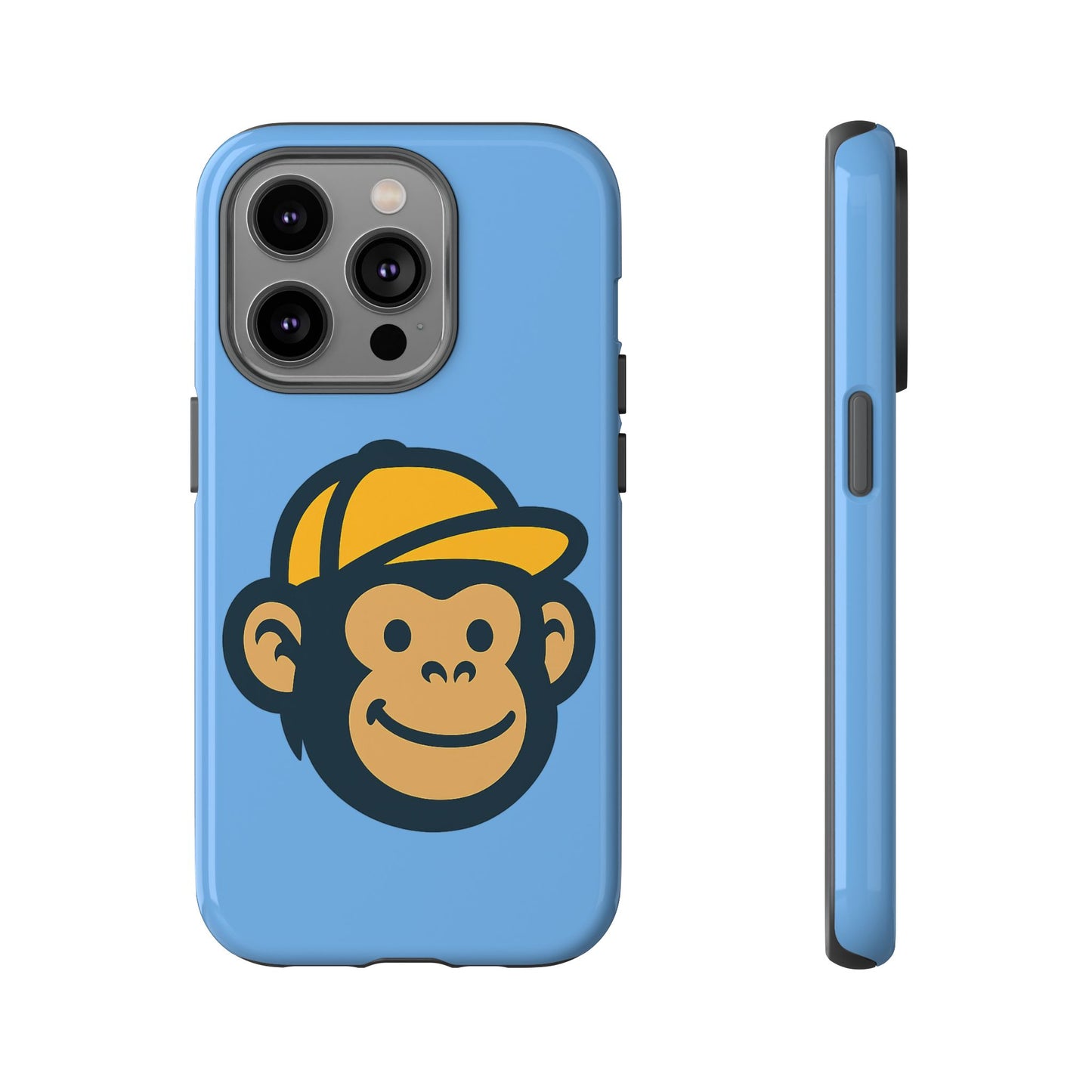 Monkey Business Phone Case - Durable Smartphone Cover, Trendy Tech Accessory, Gift for Kids and Adults, Fun Phone Protector