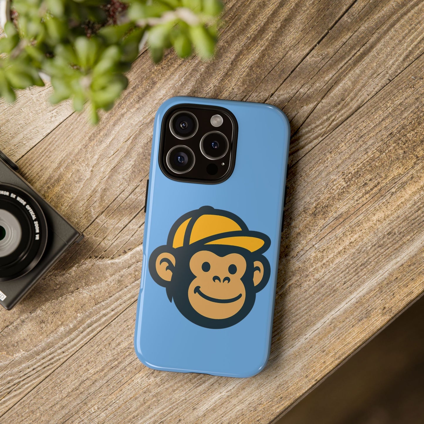Monkey Business Phone Case - Durable Smartphone Cover, Trendy Tech Accessory, Gift for Kids and Adults, Fun Phone Protector
