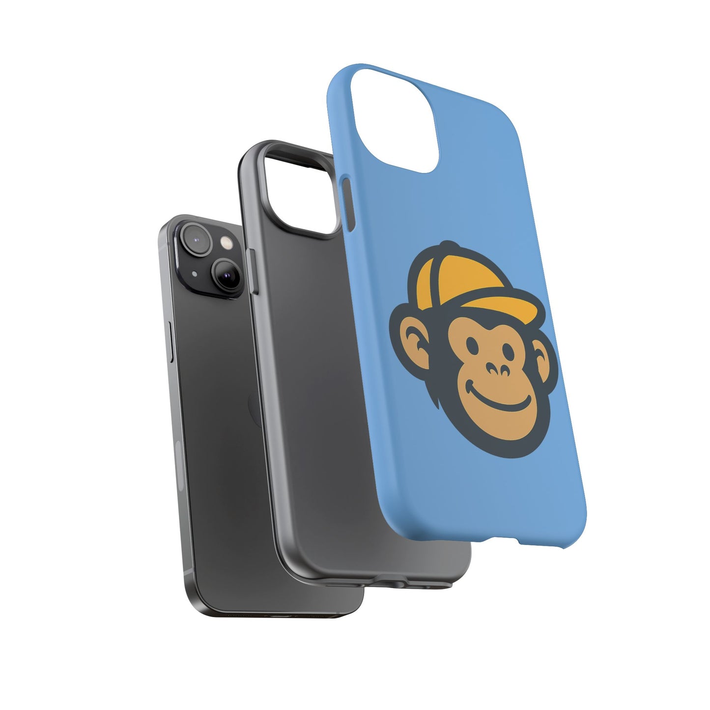 Monkey Business Phone Case - Durable Smartphone Cover, Trendy Tech Accessory, Gift for Kids and Adults, Fun Phone Protector