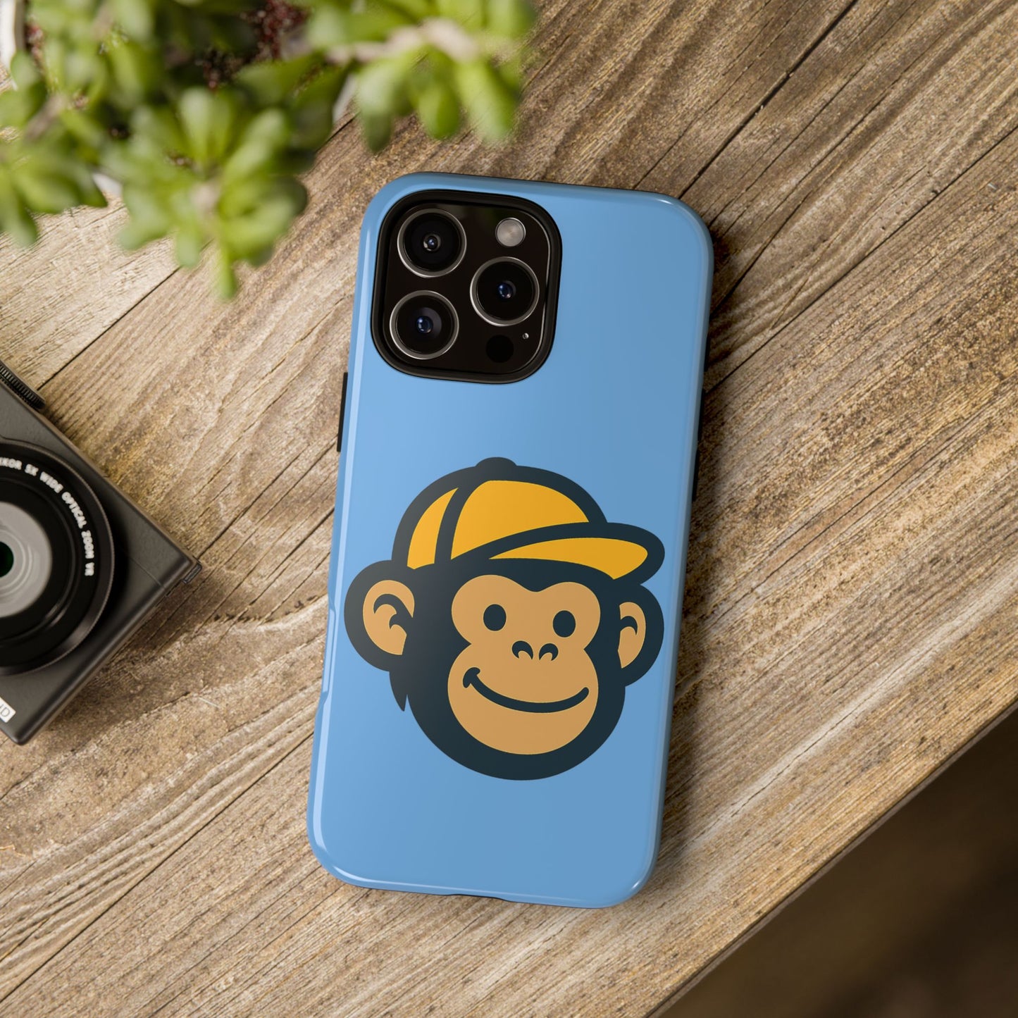 Monkey Business Phone Case - Durable Smartphone Cover, Trendy Tech Accessory, Gift for Kids and Adults, Fun Phone Protector