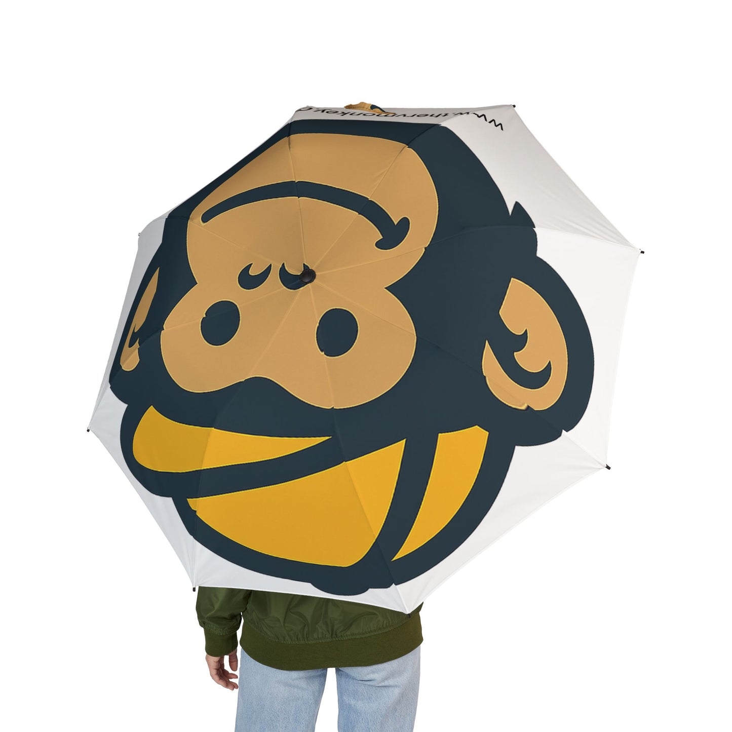 Fun Cartoon Umbrella: Cute Semi-Automatic Foldable Umbrella for Rainy Days, Great Gift for Kids, Outdoor Fun, and Collectible