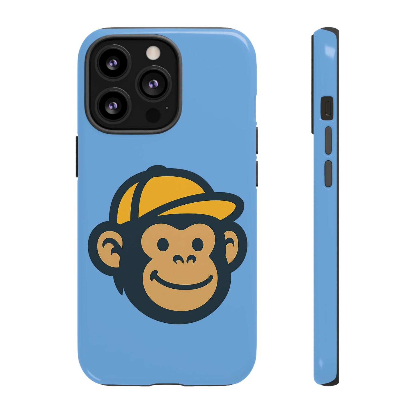 Monkey Business Phone Case - Durable Smartphone Cover, Trendy Tech Accessory, Gift for Kids and Adults, Fun Phone Protector