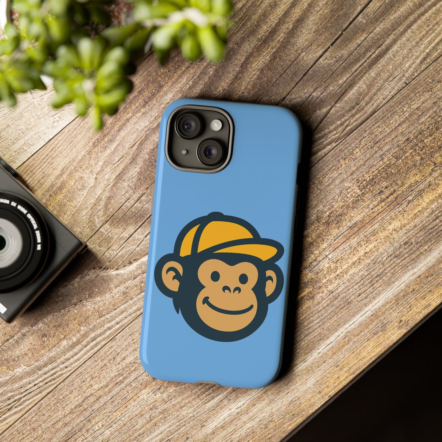 Monkey Business Phone Case - Durable Smartphone Cover, Trendy Tech Accessory, Gift for Kids and Adults, Fun Phone Protector