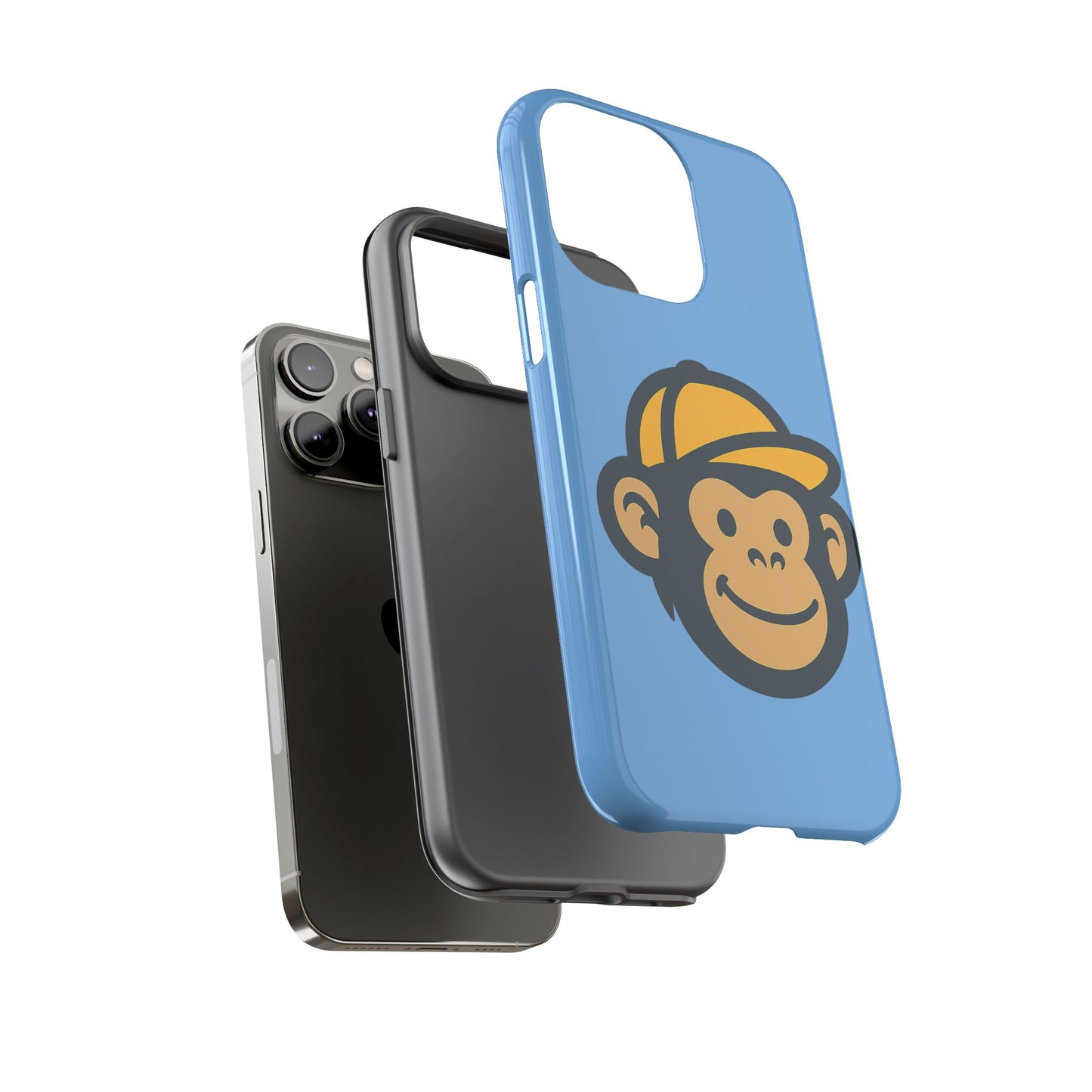 Monkey Business Phone Case - Durable Smartphone Cover, Trendy Tech Accessory, Gift for Kids and Adults, Fun Phone Protector