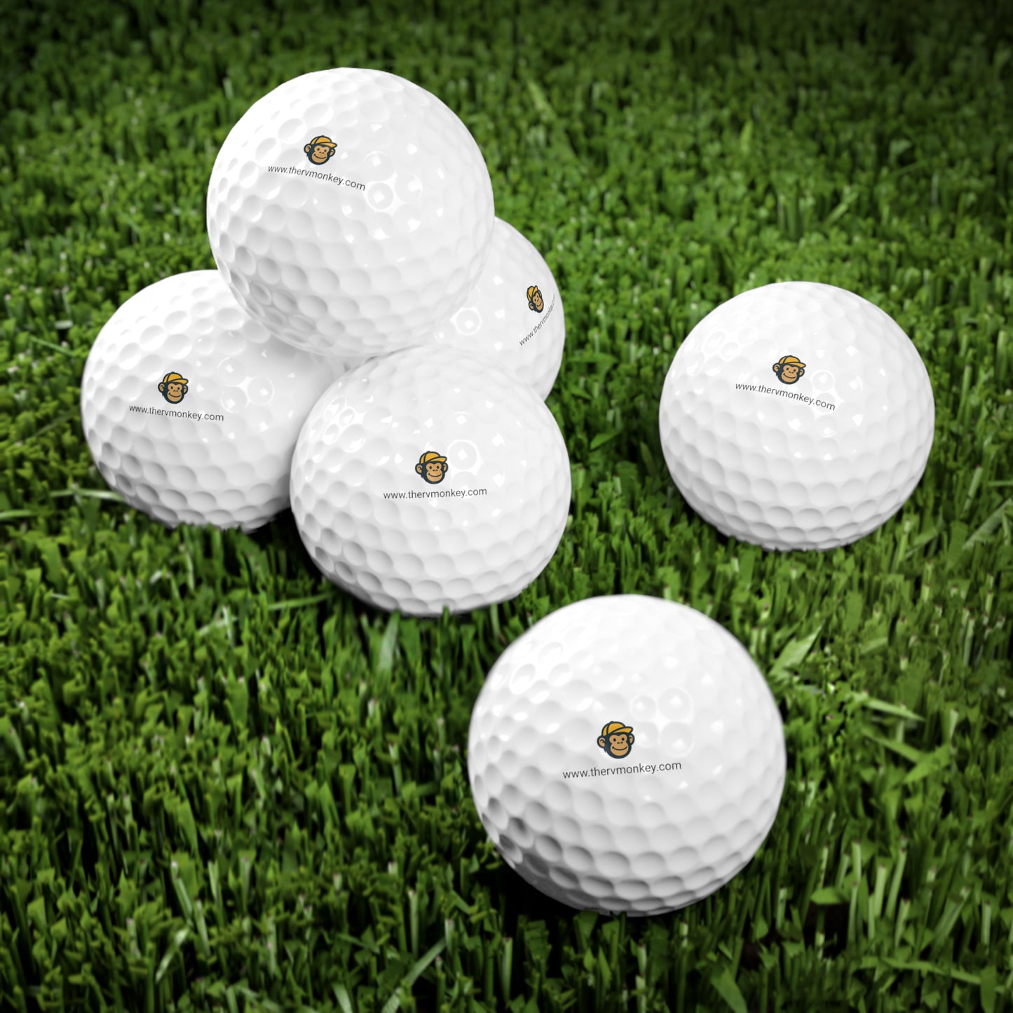 Golf Balls Gift Set, 6-Pack Golf Balls for Enthusiasts, Perfect for Birthdays, Father’s Day, or Club Members, Fun Golf Accessories