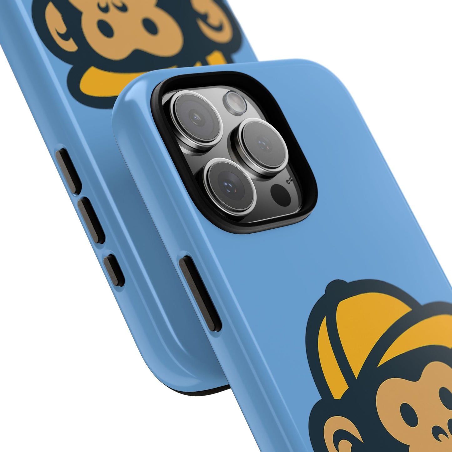 Monkey Business Phone Case - Durable Smartphone Cover, Trendy Tech Accessory, Gift for Kids and Adults, Fun Phone Protector