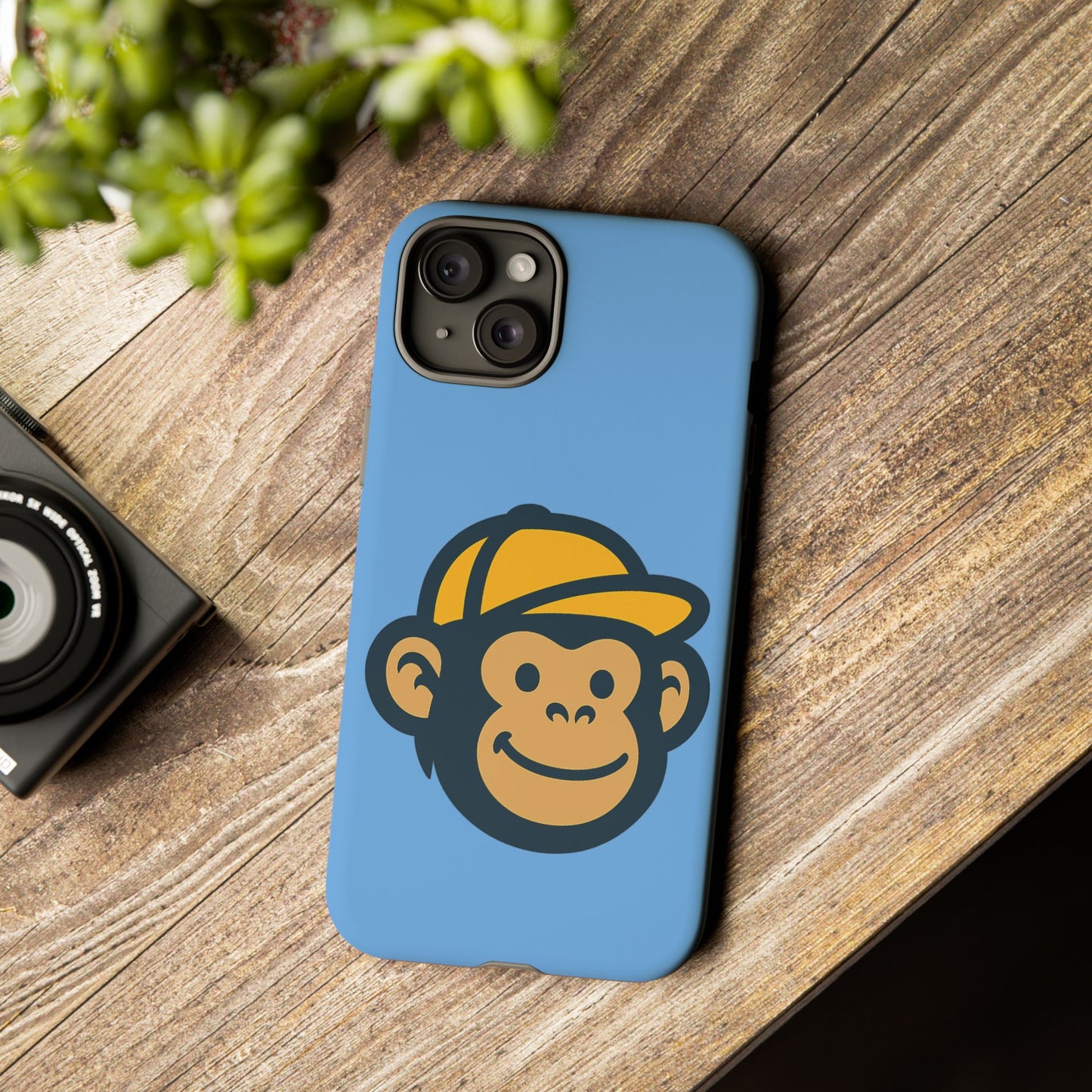 Monkey Business Phone Case - Durable Smartphone Cover, Trendy Tech Accessory, Gift for Kids and Adults, Fun Phone Protector