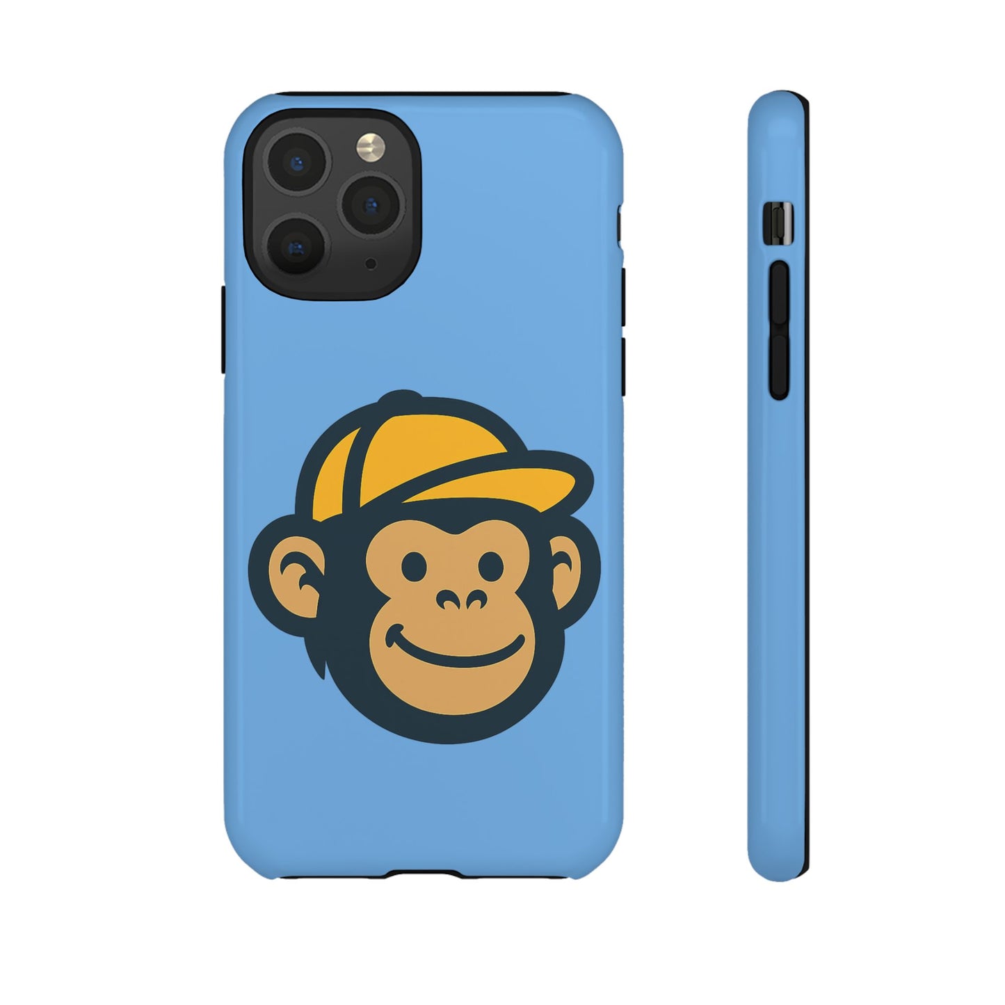 Monkey Business Phone Case - Durable Smartphone Cover, Trendy Tech Accessory, Gift for Kids and Adults, Fun Phone Protector