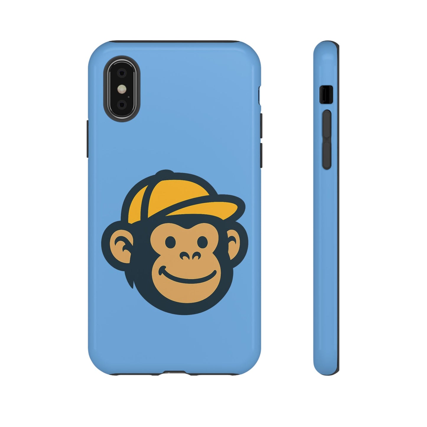 Monkey Business Phone Case - Durable Smartphone Cover, Trendy Tech Accessory, Gift for Kids and Adults, Fun Phone Protector