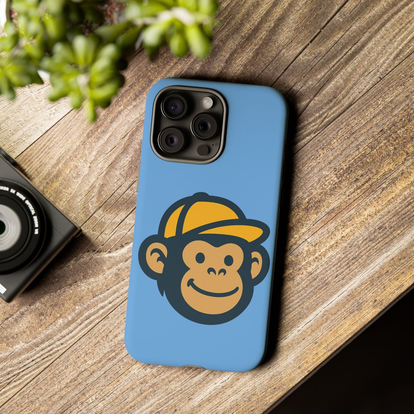 Monkey Business Phone Case - Durable Smartphone Cover, Trendy Tech Accessory, Gift for Kids and Adults, Fun Phone Protector