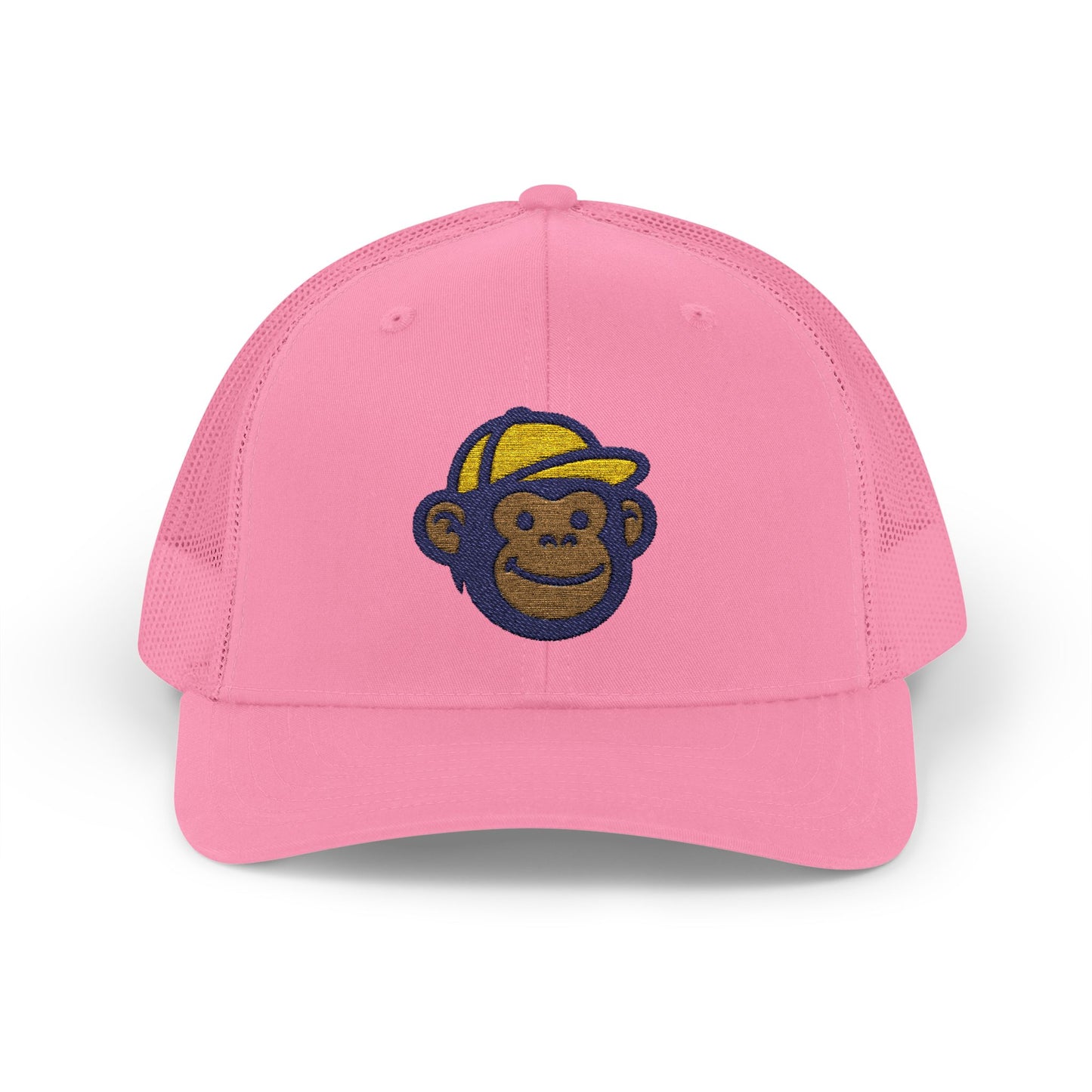RV Monkey Snapback Trucker Cap, Outdoor Hat, Adventure Headwear, Gift for Travelers, Camping Accessories