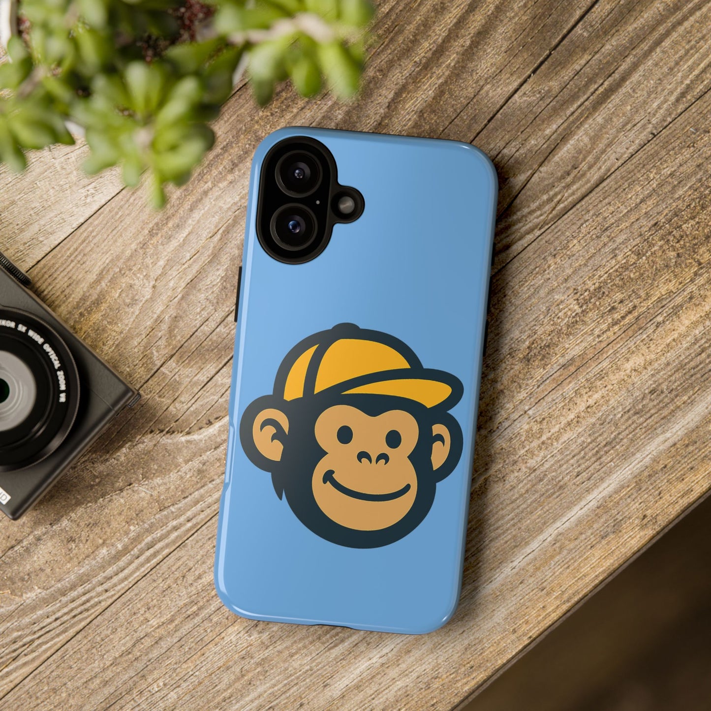 Monkey Business Phone Case - Durable Smartphone Cover, Trendy Tech Accessory, Gift for Kids and Adults, Fun Phone Protector