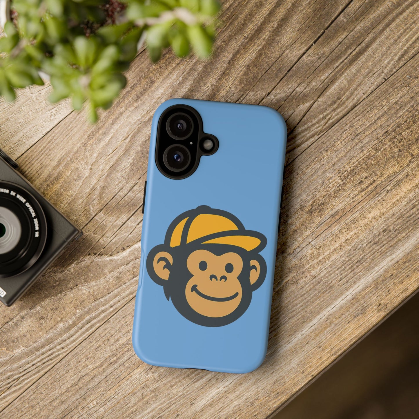 Monkey Business Phone Case - Durable Smartphone Cover, Trendy Tech Accessory, Gift for Kids and Adults, Fun Phone Protector