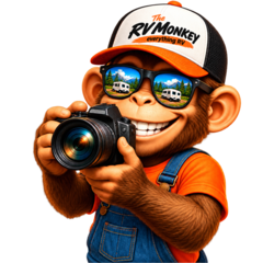 The Monkey mascot for Show the Monkey